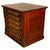 Antique Eastlake Clark's Walnut Mercantile Store Advertising Thread Cabinet 1880 For Sale - Image 12 of 18