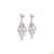 8.19 Carat Round Brilliant Cut Diamond Gold Earrings, Pair For Sale - Image 4 of 9