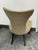 Design Plus Gallery presents the Amp Side Chair from Swaim. With a gently flared back that widens at the crest and narrows...