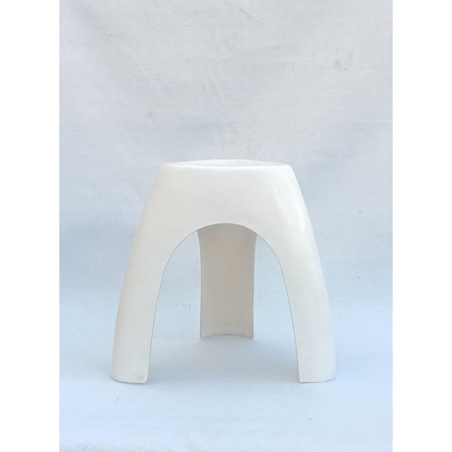 Elephant Stool in Fiberglass attributed to Sori Yanagi, 1960s For Sale - Image 3 of 6