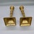 Early 20th Century Antique French Brass Candlesticks, Pair — Louis XVI Style Repousse, Early 20th Century For Sale - Image 5 of 9