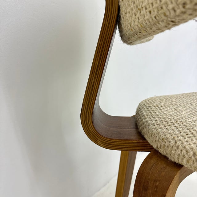 Dutch Plywood Dining Chairs by Cor Alons, 1960s, Set of 4 For Sale - Image 15 of 18