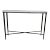 Contemporary Carrara Marble Console Table For Sale