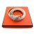 Hermes Hapi 4 Tours White Togo Leather Bracelet, C. 2007 For Sale
