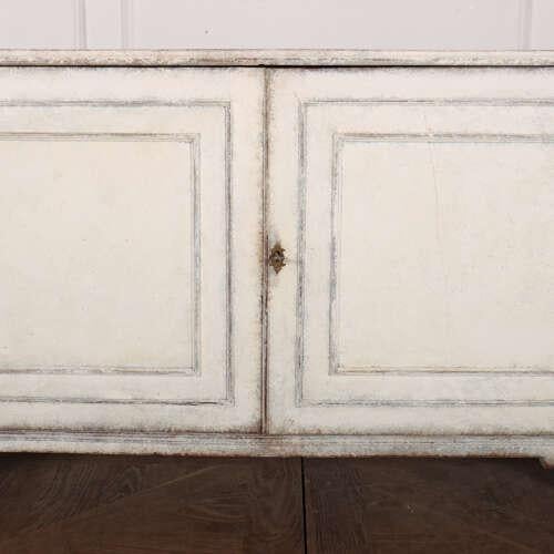 English Painted Pine Buffet For Sale - Image 5 of 10