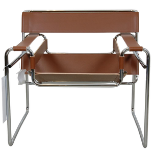 Wasilly Chair in Cognac Leather by Michel Brauer