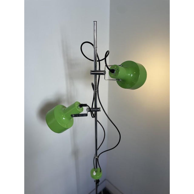 Apple Green Anvia Floor Lamp For Sale - Image 10 of 13