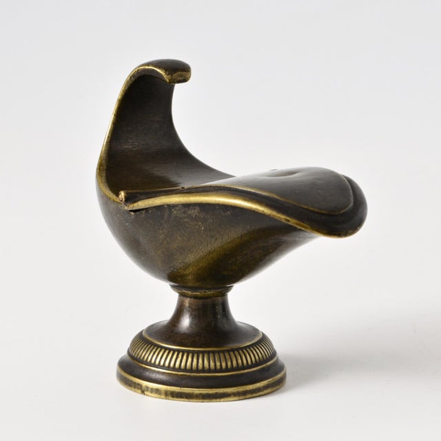 Antique Brass Incense Boat, 1800s For Sale - Image 5 of 16