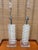 A Pair of Vintage Mid Century Modern Stacked Lucite Blocks Table Lamps in the Karl Springer Style. Circa 1970s For Sale - Image 16 of 17