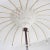 Anglo-Indian Style White Cotton Umbrella For Sale - Image 4 of 8