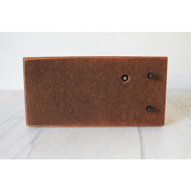 Vintage Wooden Telephone Number and Address Organizer For Sale - Image 12 of 12