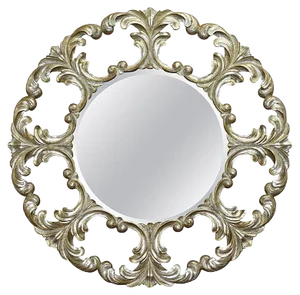 Gold and Silver Leaf Giltwood Wall Mirror from Christopher Guy