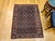 Antique Persian Senneh Area Rug, Hand-Knotted Wool, Herati Pattern & Gol Farang Border, Navy & Light Blue, 4x5 For Sale In Chicago - Image 6 of 18