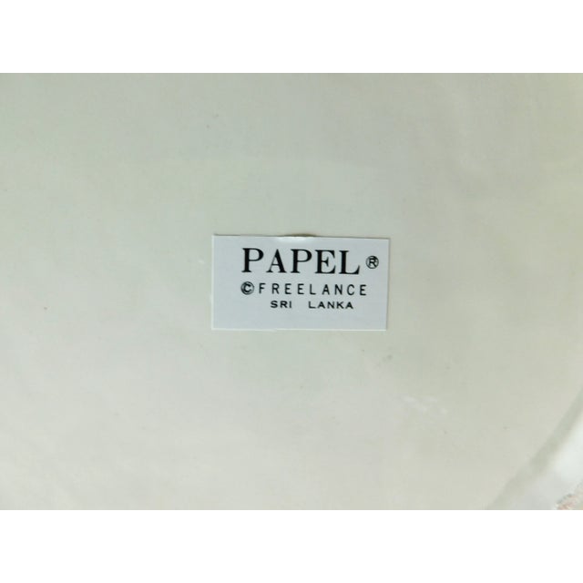 1980s Twas the Night Before Christmas Ceramic Holiday Platter in Original Box For Sale - Image 5 of 7