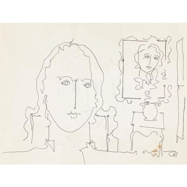 Women is a series of four original drawings in pen by an anonymous French artist of the XX century. The state of...