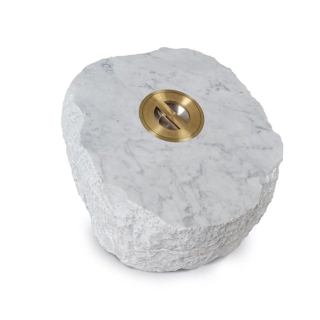 Stone Kinetic Lamp by Jan Garncarek For Sale - Image 4 of 8