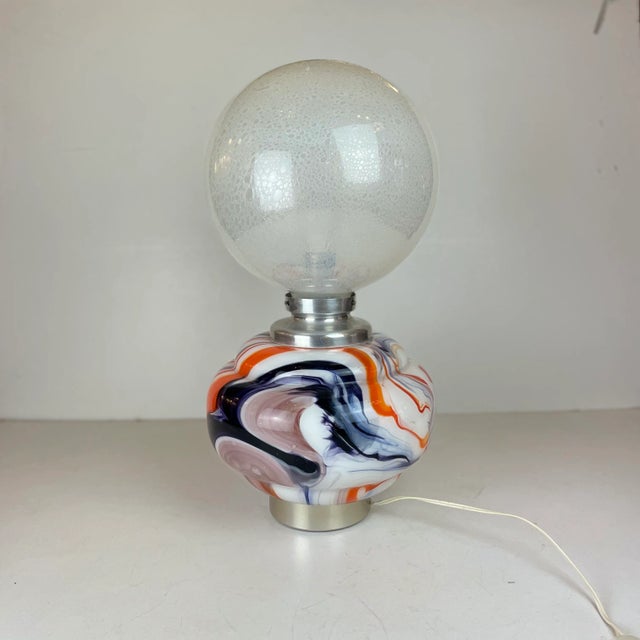 Vintage Murano Table Lamp, 1960s For Sale - Image 13 of 18