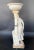 Alabaster Female Sculptural Torchère Lamp. Italy, Late 19th Century. For Sale - Image 8 of 10