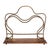 Mid 20th Century Arts and Crafts Twisted Brass and Wood Magazine Rack For Sale - Image 6 of 6