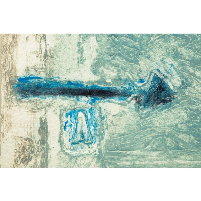 James Cognard Signed Postmodern Carborundum Etching on Hand Made Paper For Sale - Image 10 of 12