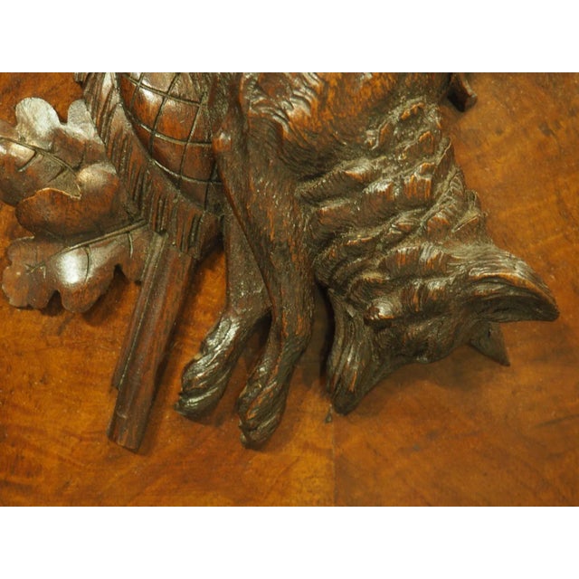 Pair of Antique French Burlwood Hunt Plaques, Early 1900s For Sale - Image 12 of 12