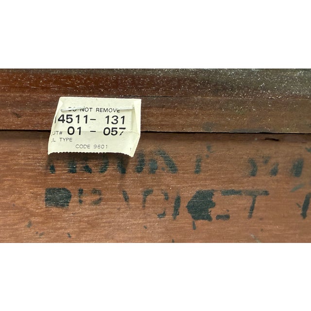 Thomasville Mahogany Chippendale Style Nine-Drawer Triple Dresser For Sale - Image 15 of 16