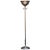 Metal Tall French Art Deco Chrome Floor Lamp For Sale - Image 7 of 7