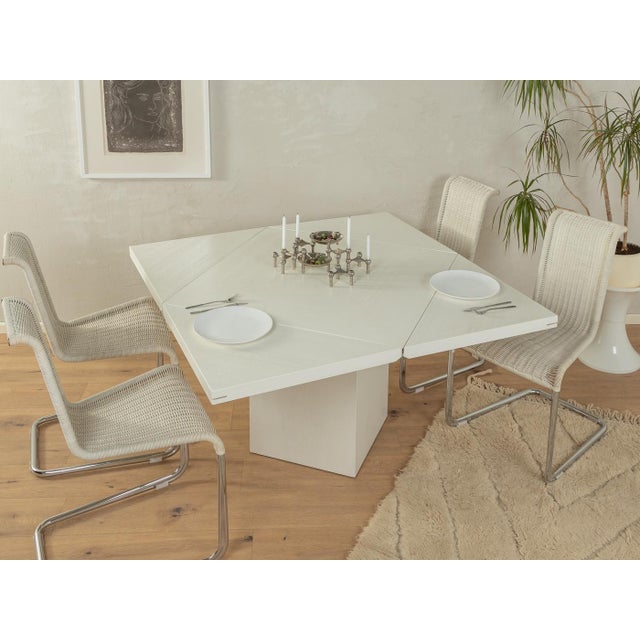 Rosenthal Quadrondo Dining Table by Erwin Nagel for Rosenthal, 1980s For Sale - Image 4 of 12