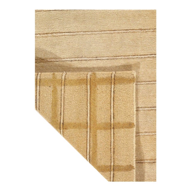 Modern Pasargad DC Fine Hand Knotted Tabatian Rug For Sale - Image 3 of 3