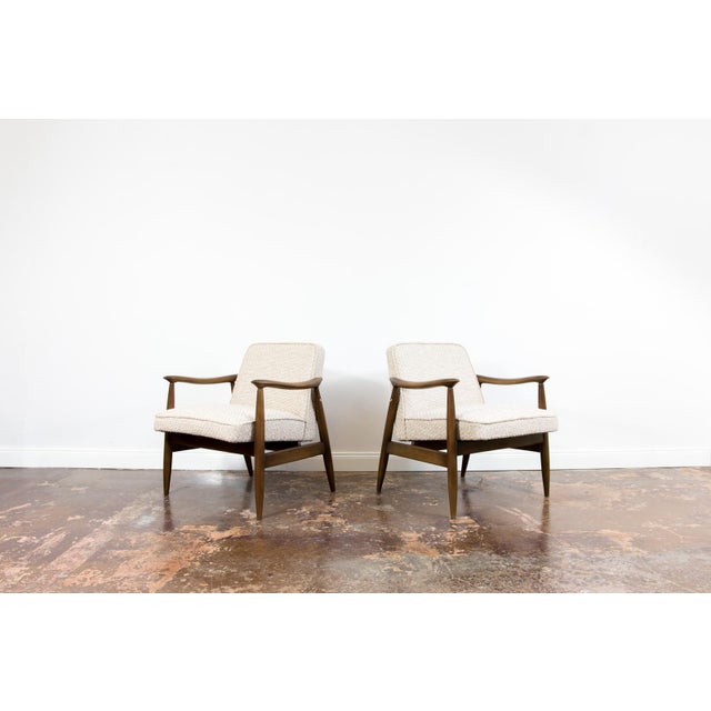 1960s Mid-Century Armchairs from Juliusz Kędziorek, Poland, 1960s, Set of 2 For Sale - Image 5 of 17