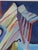 1993 Nancy Greene Modernist Still Life Painting For Sale - Image 11 of 12