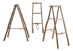Wooden Towel Racks, Set of 3