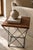 Axis Reclaimed Wood Side Table For Sale In Los Angeles - Image 6 of 6