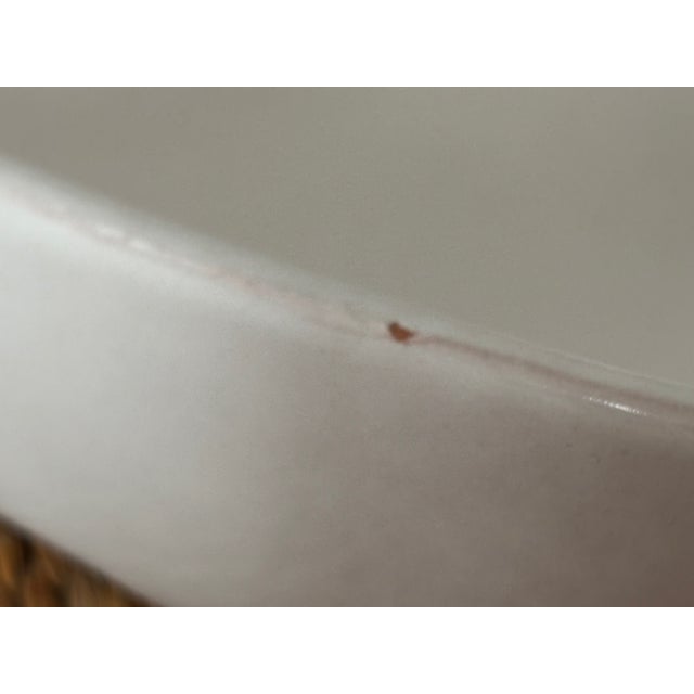 White Frankoma Texas-Shaped Tray For Sale - Image 8 of 10