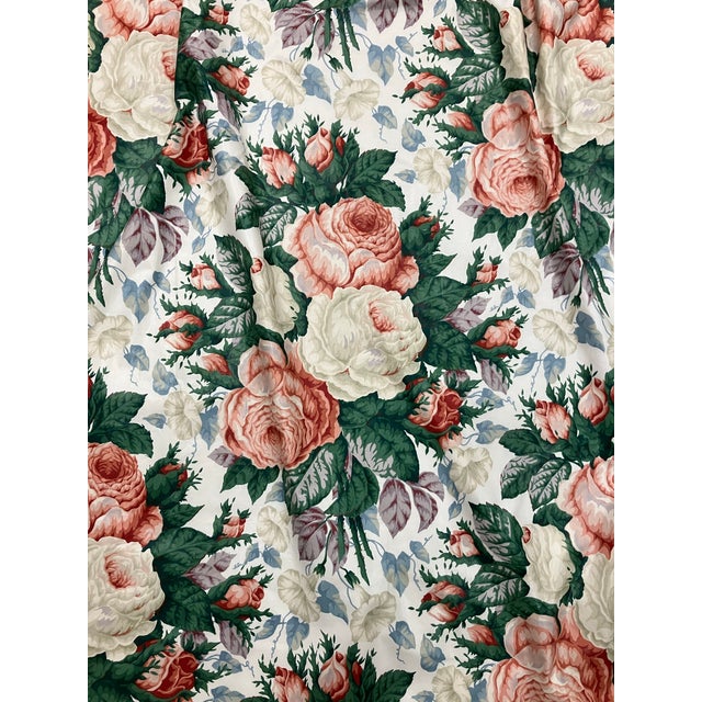 This set of 4 drapery panels measure 24 x 95 inches each. These custom made drapery panels are pinch pleated and...