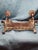 Antique Early 19thC Polish Brass Bench Menorah Lions Eagle Hanukkah Lamp Rare For Sale - Image 13 of 18