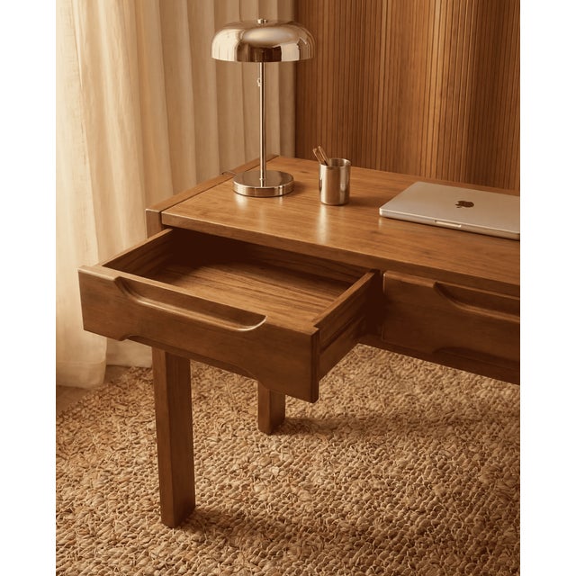 Modern Desk from Maison Regain, 1960s, in Very Good conditions. Designed 1960 to 1969 This piece is attributed to the...
