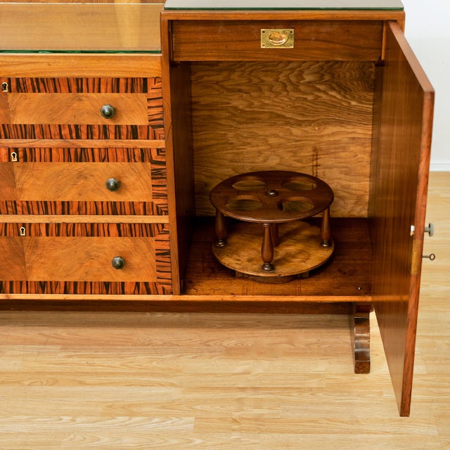 1950s Liquor Cabinet Credenza For Sale - Image 10 of 10