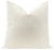 Pair of beautiful custom-made roman cut velvet pillows in alabaster. Meticulously handcrafted with serged interior seams,...