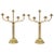 Gorham Solid Brass Antique Candlesticks - A Pair For Sale - Image 13 of 13