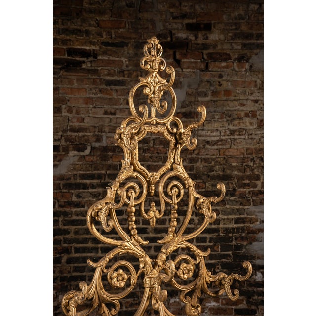 Late 19th Century Ornate Cast Iron Hall Tree For Sale - Image 4 of 8