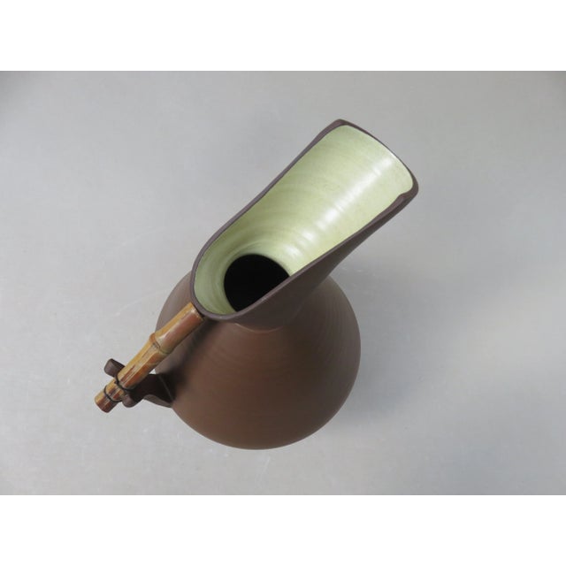 Purple Terracotta Vase, 1950s For Sale - Image 8 of 17