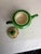 Green 1930s Green Maruhon Ware Tea Set - 6pcs For Sale - Image 8 of 10