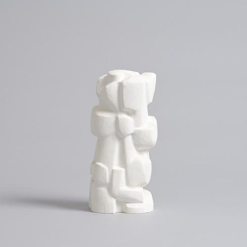 Sculpture Materials Jan Keustermans, Abstract Sculpture, Plaster For Sale - Image 7 of 18