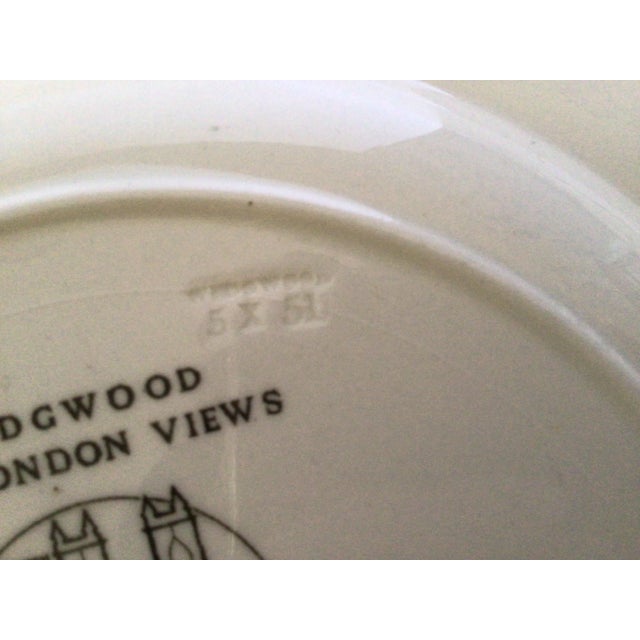 Cream 1970s Wedgwood of Etruria & Barlaston Old London Views Porcelain Plates- Set of 3 For Sale - Image 8 of 13