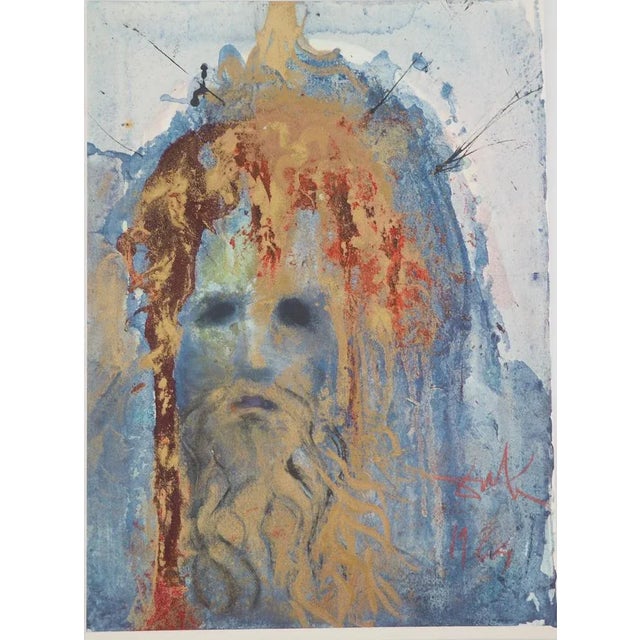 Salvador Dali, Biblia Sacra: Nebuchadnezzar, King of Babylonia, 1960s, Lithograph For Sale - Image 6 of 6