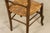 19th Century French Provincial Ladder Back Maple Dining Chairs W/ Rust Seats - Set of 8 For Sale - Image 14 of 18