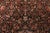 Late 19th Century Handmade Antique Rug in Red and Beige All Over Floral Pattern For Sale - Image 5 of 6