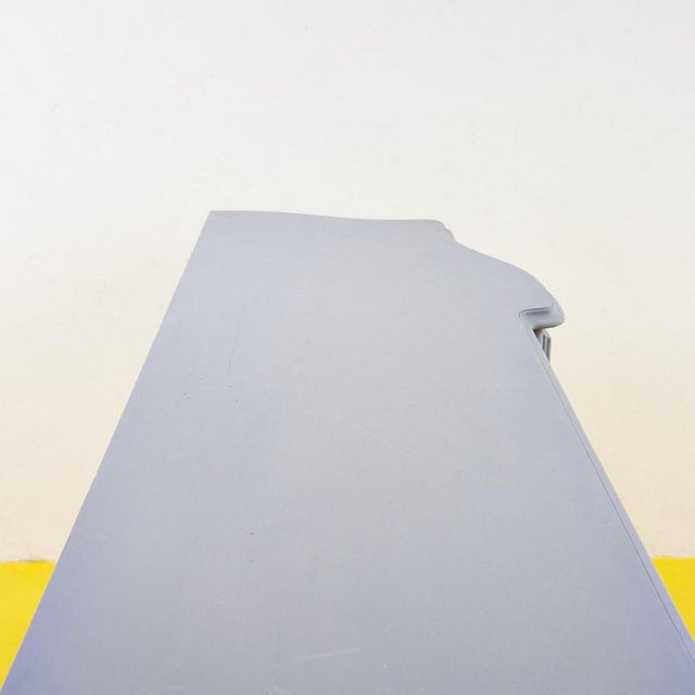 Vintage Gray Wooden Sideboard For Sale - Image 9 of 11