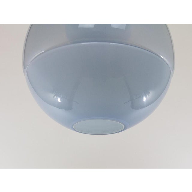 Ivory LS 116 Blue Murano Glass Pendant by Carlo Nason for A.V. Mazzega, 1960s For Sale - Image 8 of 12